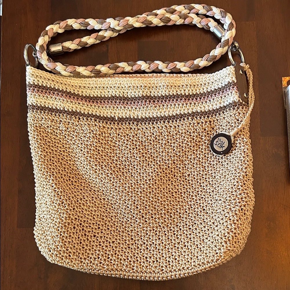 The Sak Multicolor Crochet Shoulder Bag